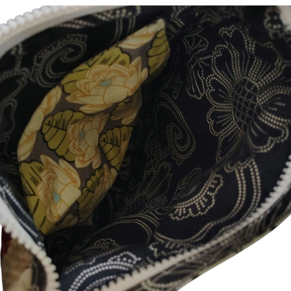 Boho Patchwork Crossbody Bag Multicolor OS - Picture 3 of 3